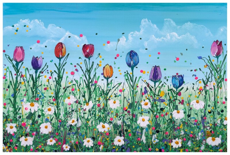 Image of Tulips Standing Tall by The Wee Deaf Artist